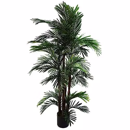 Botanik Green Artificial Palm Tree, H 150 cm x W 80 cm x D 80 cm – 3