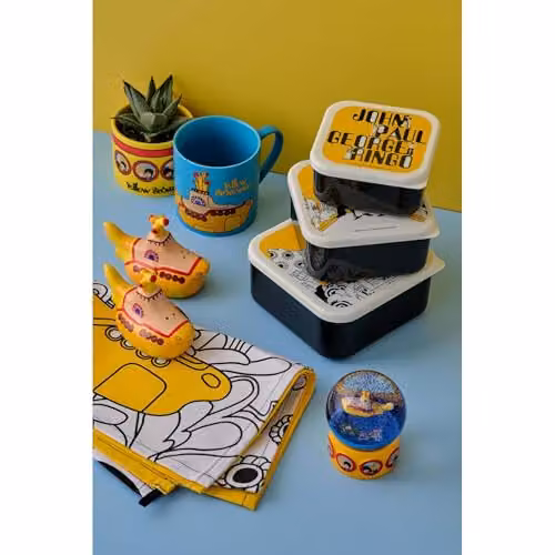 Half Moon Bay The Beatles Yellow Submarine Blue Ceramic Tea and Coffee Mug – 6