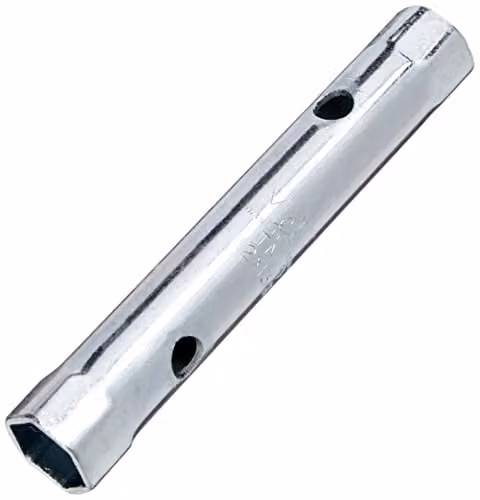Melco TM9 Metric Ring Spanner, Silver, 12 x 13 mm, Length: 100 mm – 1