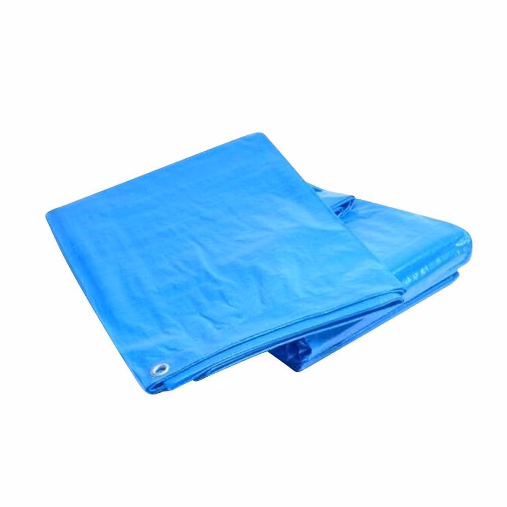 SupaTool Blue Tarpaulin W: 5.4 m, L: 7.2 m – 2
