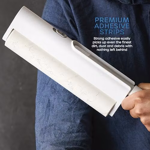 Swan Elevate Strong Adhesive Lint Roller Refills, 4 Pack, White – 4