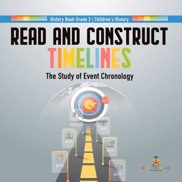 Baby Professor Read & Construct Timelines: The Study of Event Chronology in White and Multicolour