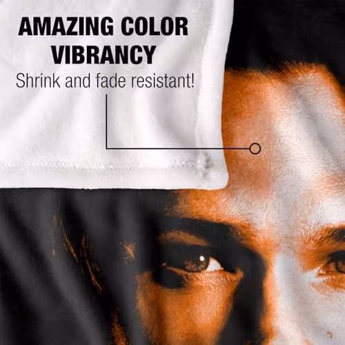 LOGOVISION Supernatural Sam Winchester Portrait Silky Touch Super Soft Fleece Throw Blanket, Multicolour, W: 152 cm, D: 127 cm – 3