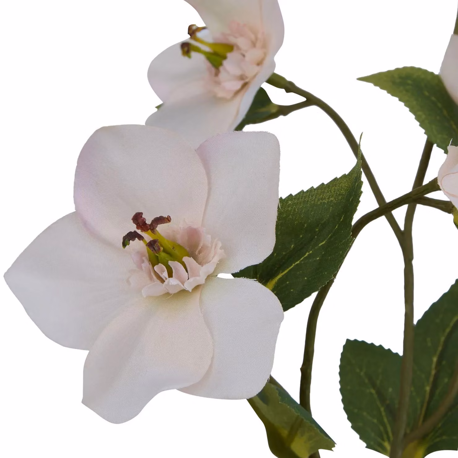 Hill Interiors The Natural Garden Collection Hellebore Artificial Flower in Green and White – 2