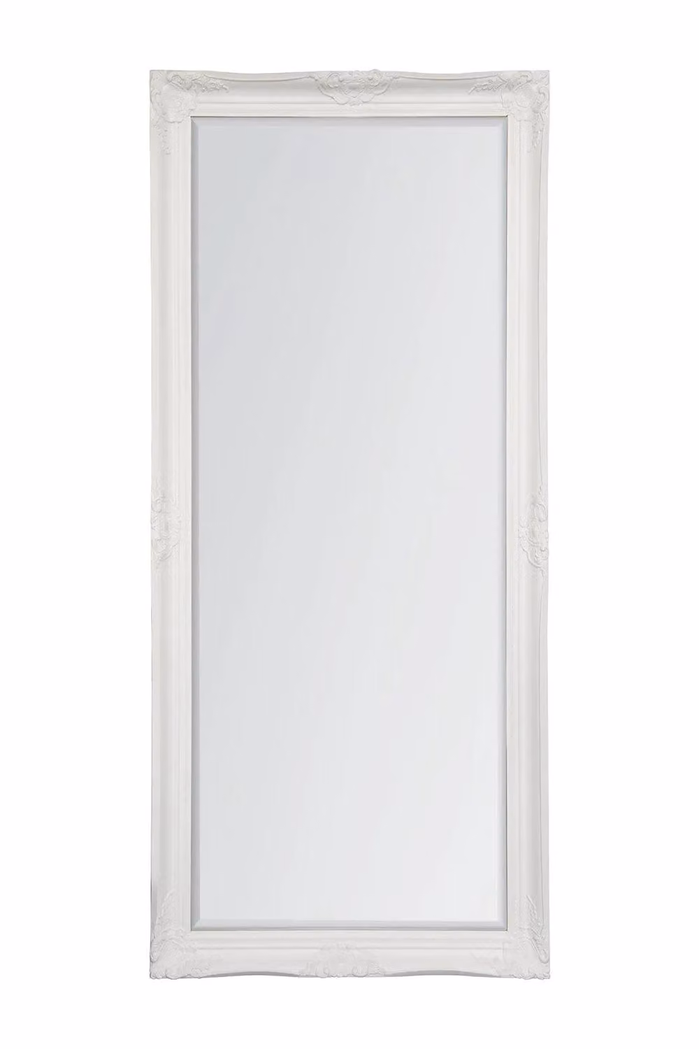 MirrorOutlet Kingsbury Classic White Dress Mirror, H 168 cm x W 76 cm – 2