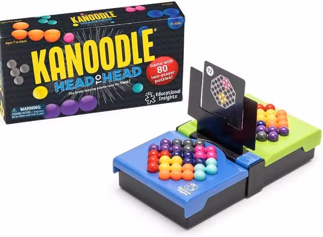 Learning Resources Kanoodle Head to Head Strategy Board Game in Black and Multicolour
