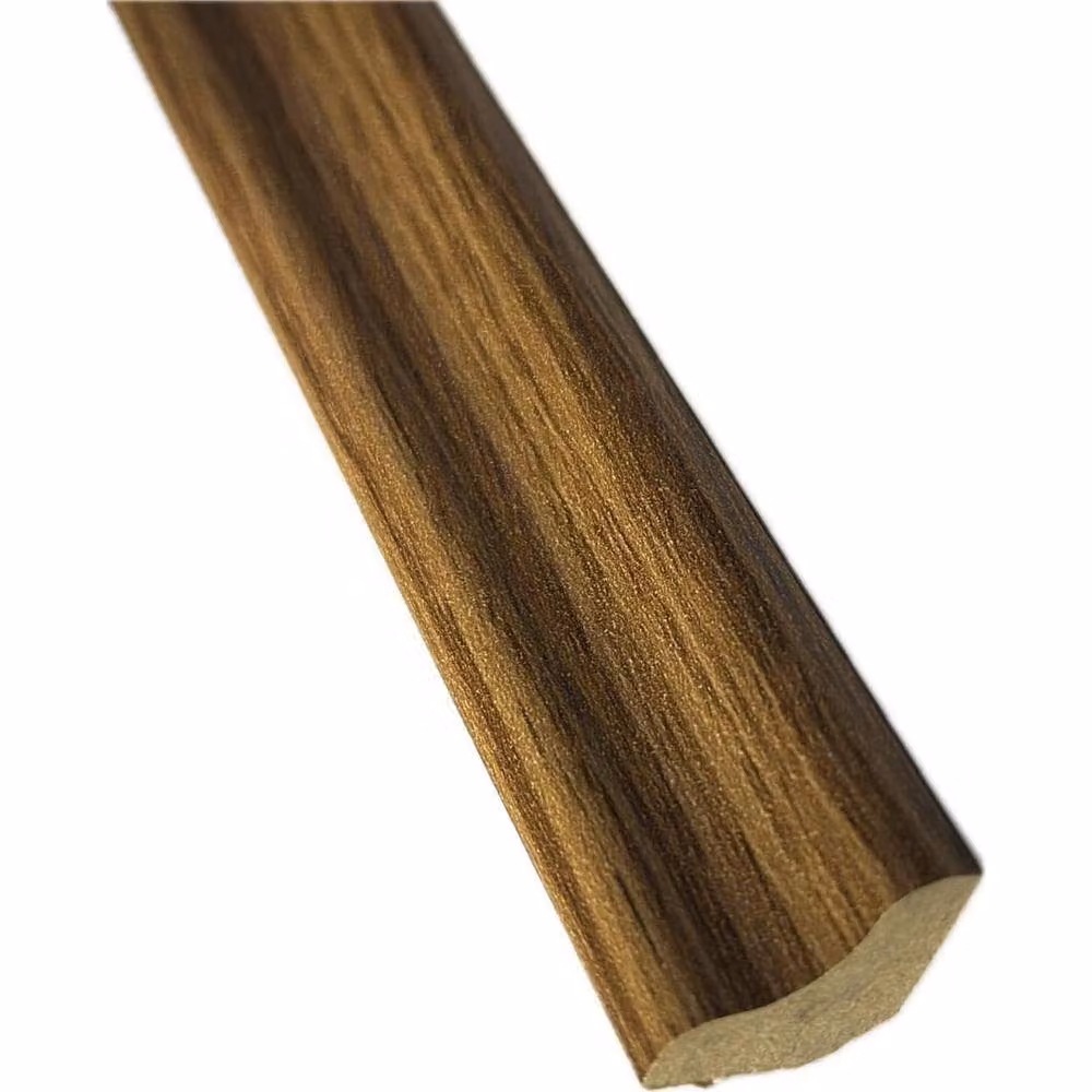 Vinyl Flooring UK Brown Scotia Beading Moulding 827, Pack of 5, Length: 2.4 m – 2