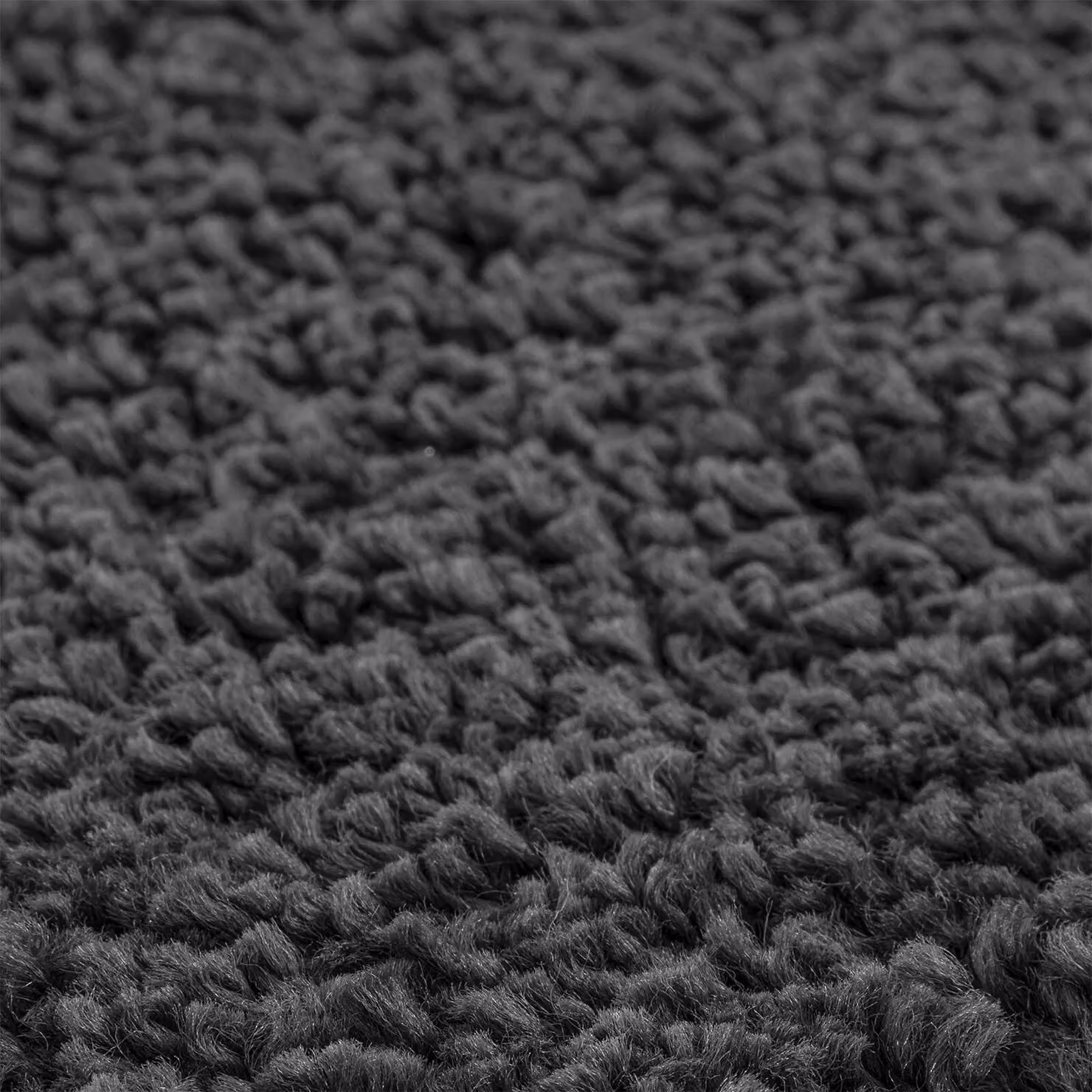 Berkfield Home 2 Piece Non-Slip Microfibre Bath Mat Set in Dark Grey – 4