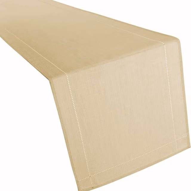 Gr8 Home Polyester Table Runner in Beige