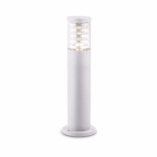 Netlighting Tronco Outdoor Bollard Lamp in White with E27 Socket and IP54 Rating