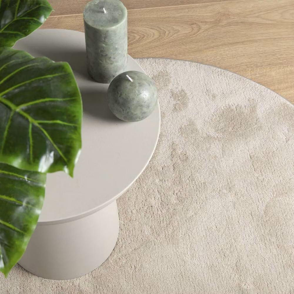 Berkfield Home HUARTE Washable Short Pile Rug in Beige, W: 100 cm x D: 200 cm – 4