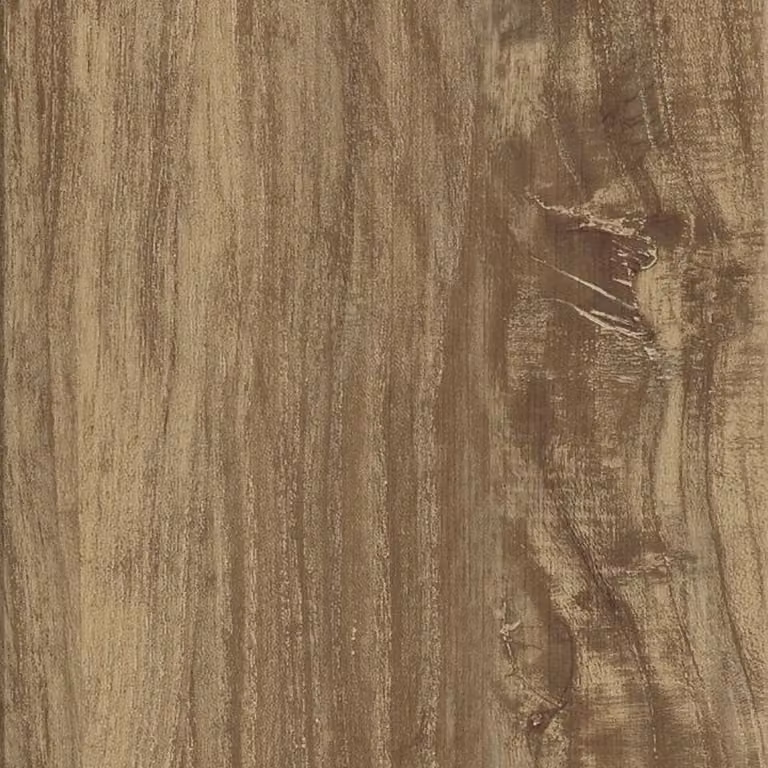 Luvanto Wood Effect Glue Down Luxury Vinyl Tile Plank in Olive Green and Brown, 2.5mm