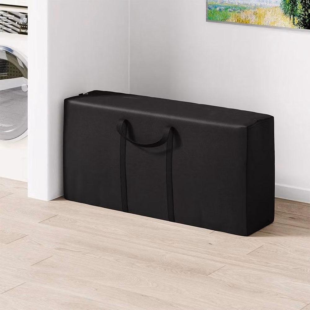 SPETLEK Heavy Duty Garden Furniture Cushion Storage Bag in Black, W/D/H: 100 x 25 x 48 cm – 5