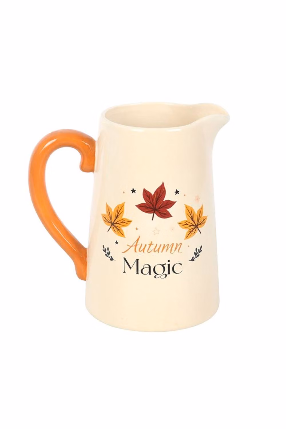 KDMD Autumn Magic Ceramic Flower Jug in Beige and White for Tabletop Decor – 2