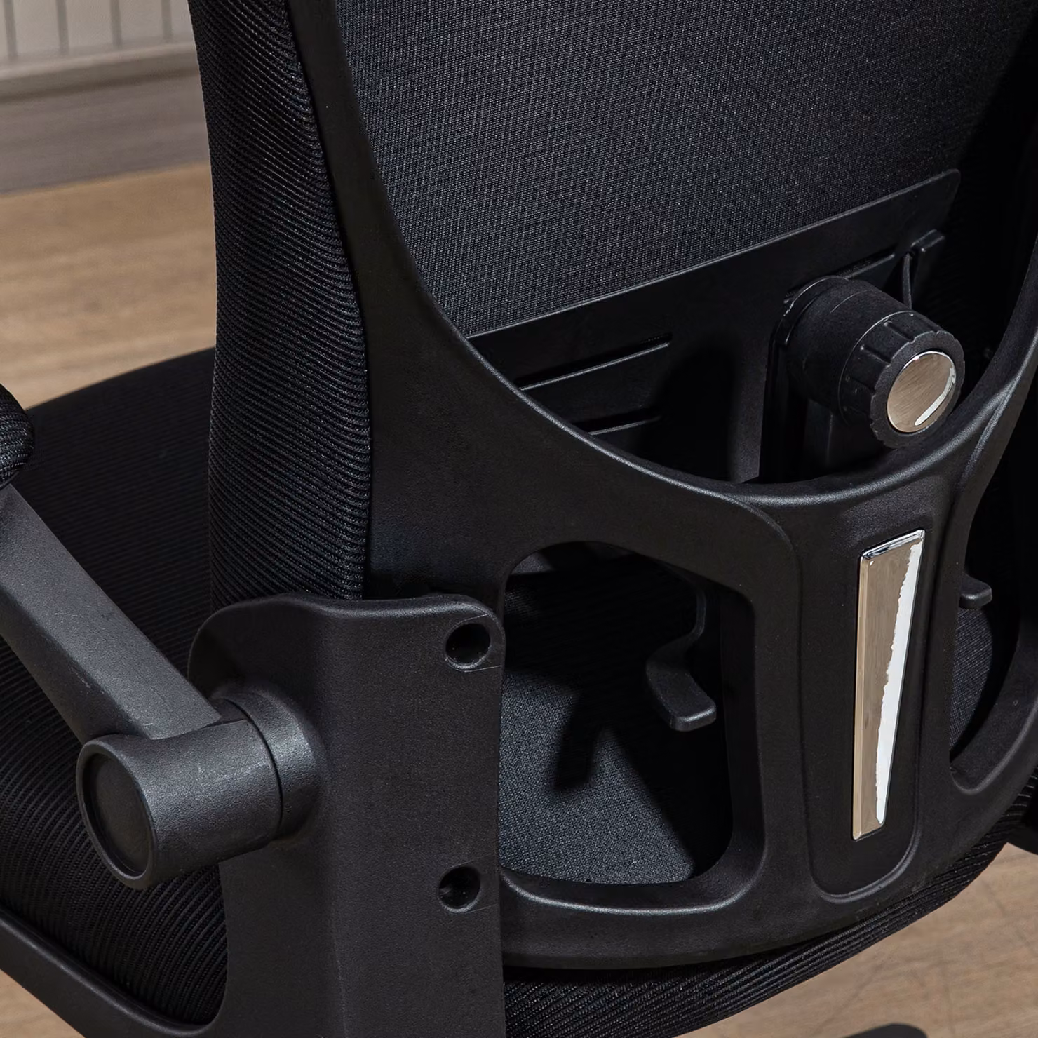 Vinsetto Multi-Adjustable Modern Task Office Chair in Black Fabric with Headrest and Armrests, W/D/H: 120 x 47 x 9.5 cm – 7