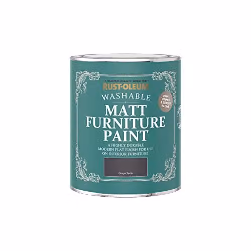 Rust-Oleum Matt Furniture and Skirting Board Paint in Purple, 0.75 l – 3