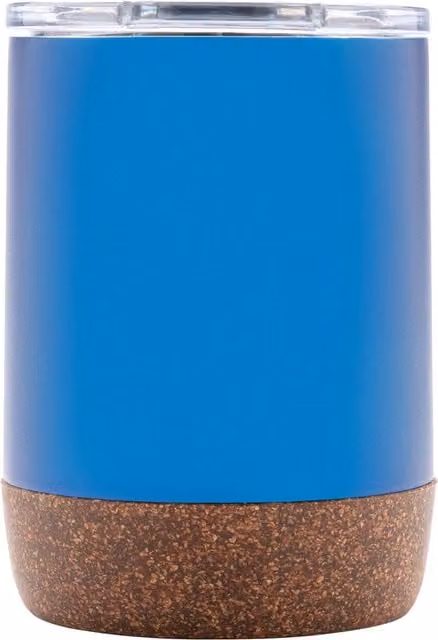 XD Design Cork Stainless Steel Vacuum Insulated Mug with Lid, Blue, 350 ml – 1