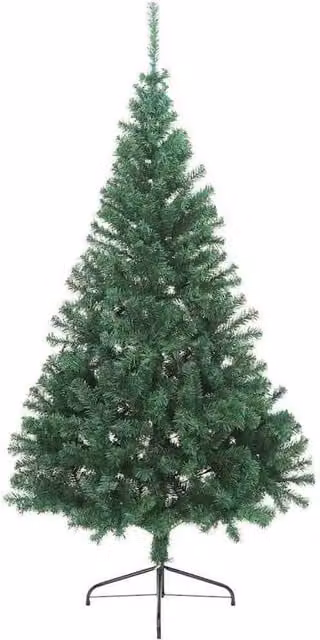 Berkfield Home Beautiful Artificial Pre-lit Christmas Tree in Green, Height: 180 cm – 1