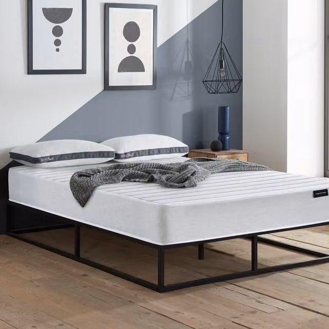 SleepSoul Cosy Comfort 800 Hybrid Pocket Mattress, White, 135 cm