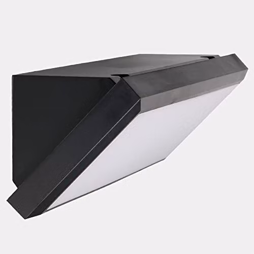Netlighting Samper LED Outdoor Wall Light Black IP65 – 3