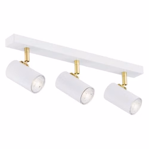 Argon18 Lagos 1475 White Surface Mounted Cylinder Spotlight with 3x5W GU10 IP20 Rating