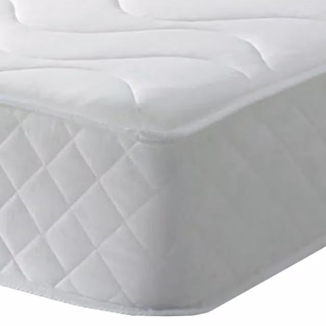 Wilson Beds Limited Basic White Quilted Hybrid Memory Foam and Spring Mattress, W/D/H: 180 x 200 x 16.5 cm