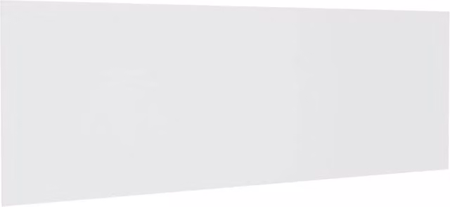 Berkfield Home Classic Wall Mount Headboard in White, W/D/H: 240 x 1.5 x 80 cm – 1