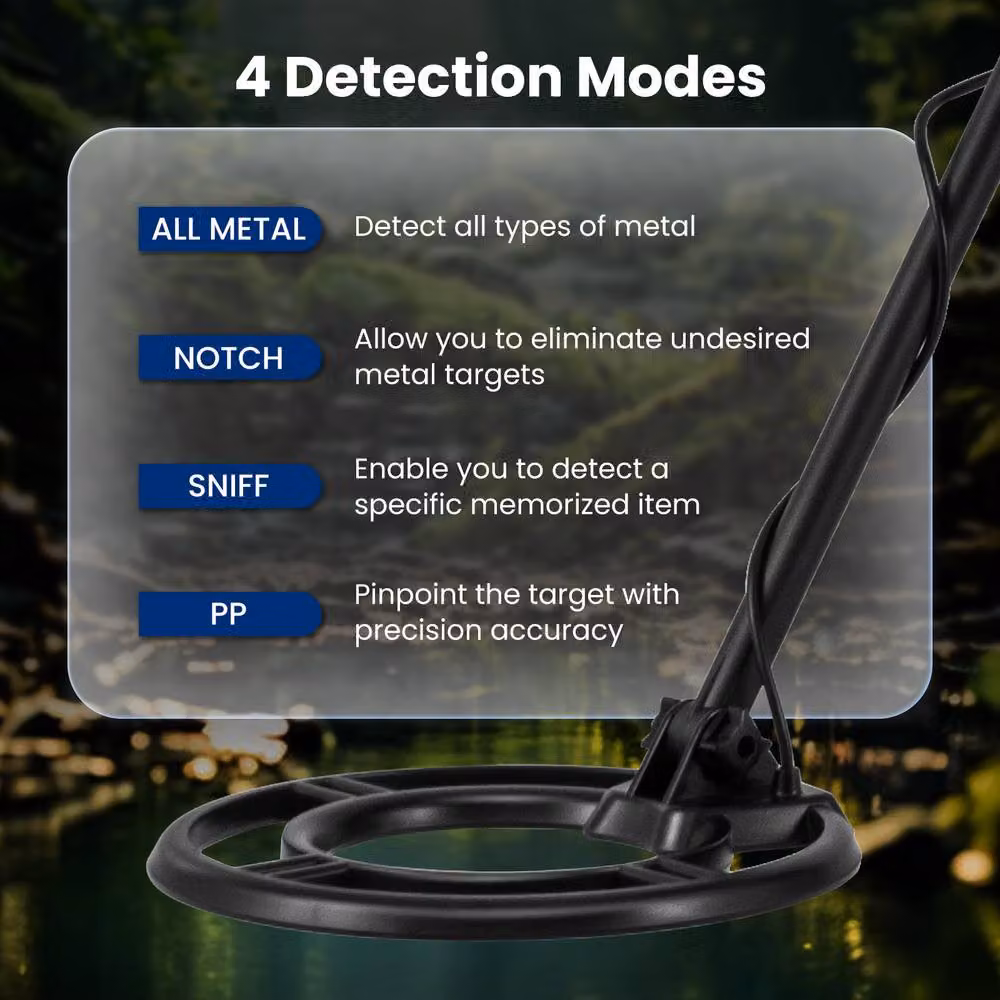 Gymax Metal Detector for Adults with Display and Adjustable Length in Black – 8