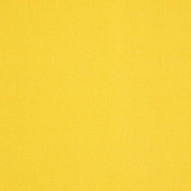 Homescapes Yellow Pure Cotton Plain Fabric, Width: 150 cm