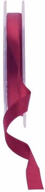 KDMD Burgundy Satin Ribbon, 10mm, 3 Pack
