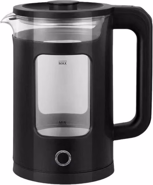 Pawnora 2L Glass Electric Fast Boil Kettle in Black – 1