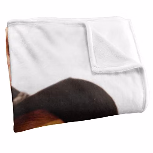 LOGOVISION The Wizard of Oz Vintage Scarecrow Super Soft Fleece Throw Blanket, W/D/H: 152 x 127 cm, Multicolour and White – 2