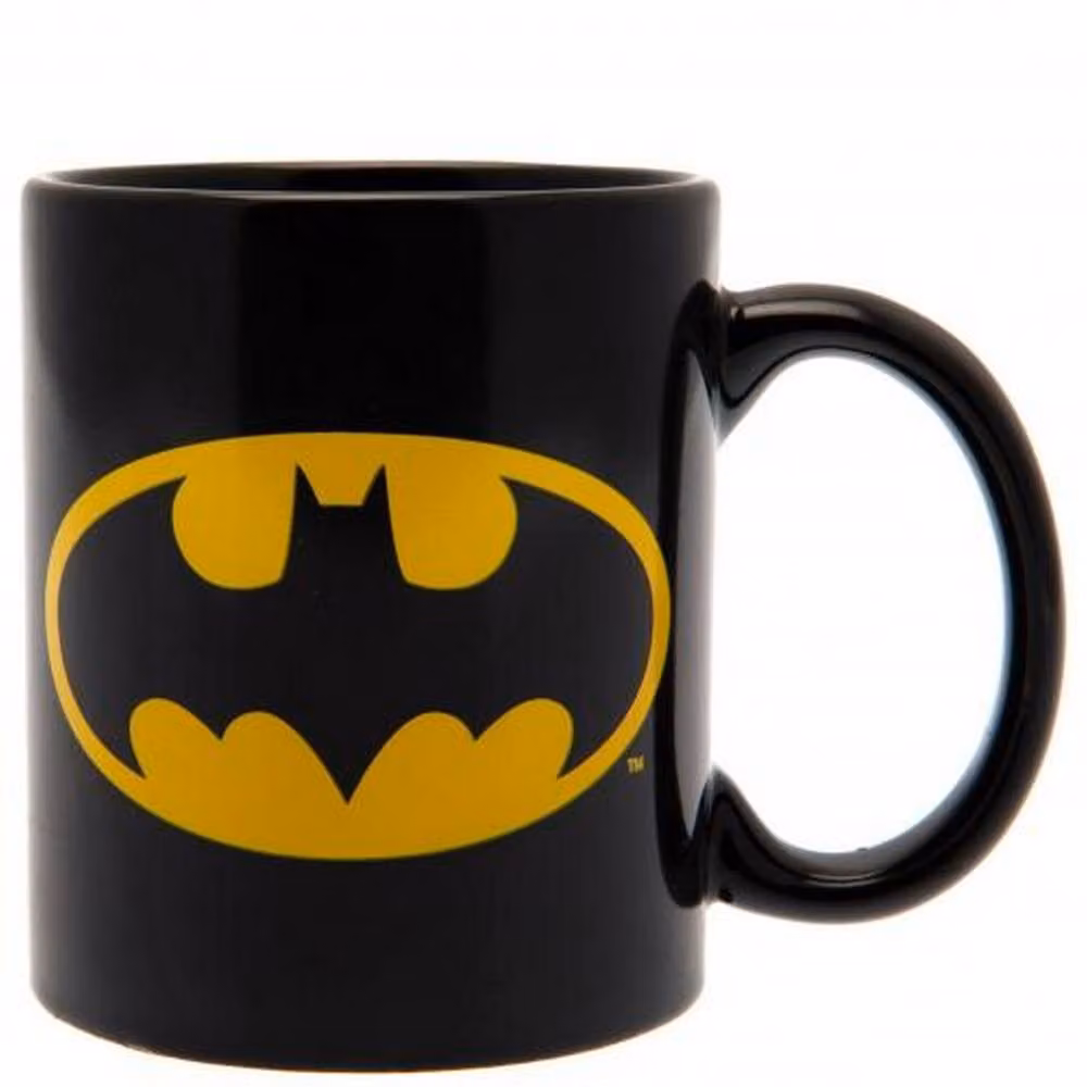 Batman Ceramic Mug in Black and Yellow – 2