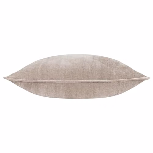Yard Heavy Chenille Polyester Filled Square Cushion in Beige, W/D/H: 50 x 50 x 50 cm – 2
