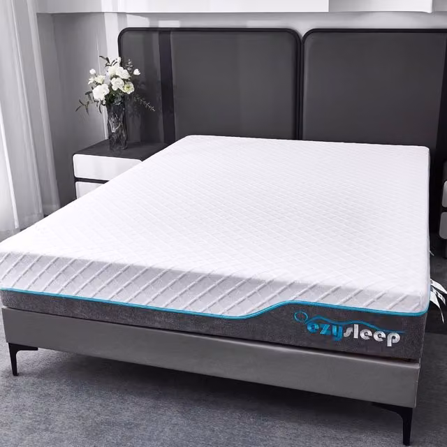Astra White Spring Foam Hybrid Mattress, H 24 cm x W 75 cm
