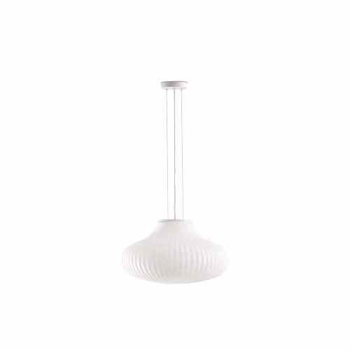 Netlighting Isabelle Sphere Globe Pendant Ceiling Light in White