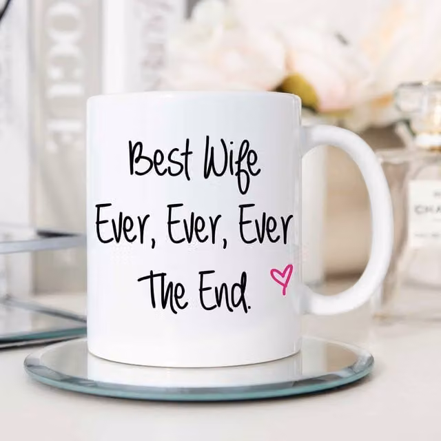 60 Second Makeover Best Wife Ever Mug in White