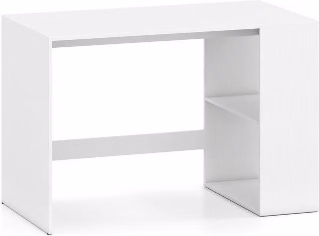 COSTWAY Modern White Wooden Writing Desk