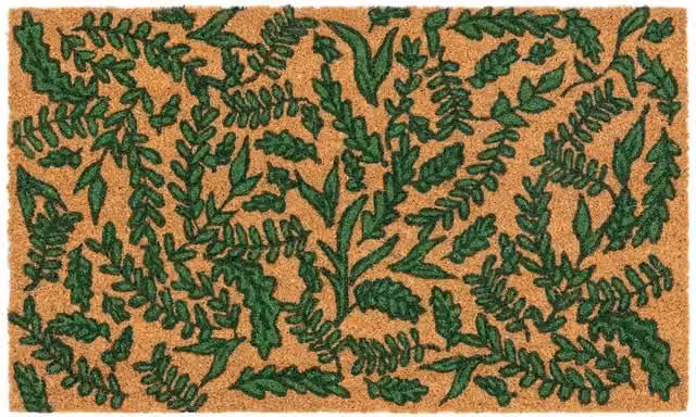 Kukoon Bramble Natural Coir Front Door Mat in Beige, W: 45 cm, D: 70 cm – 1