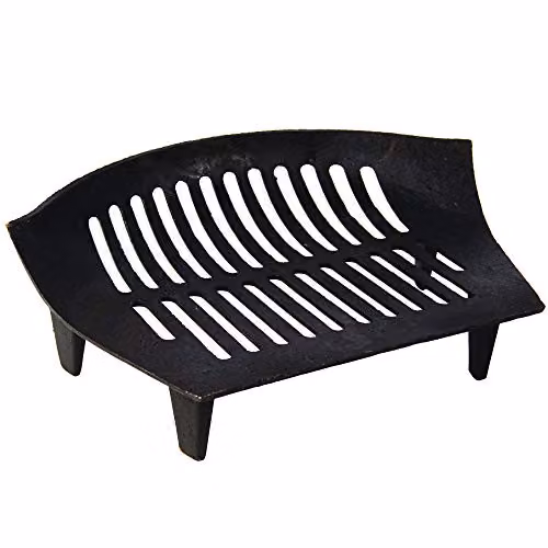 Fire Vida Cast Iron Fire Grate, Black, W: 38 cm, D: 38 cm, H: 40 cm – 1