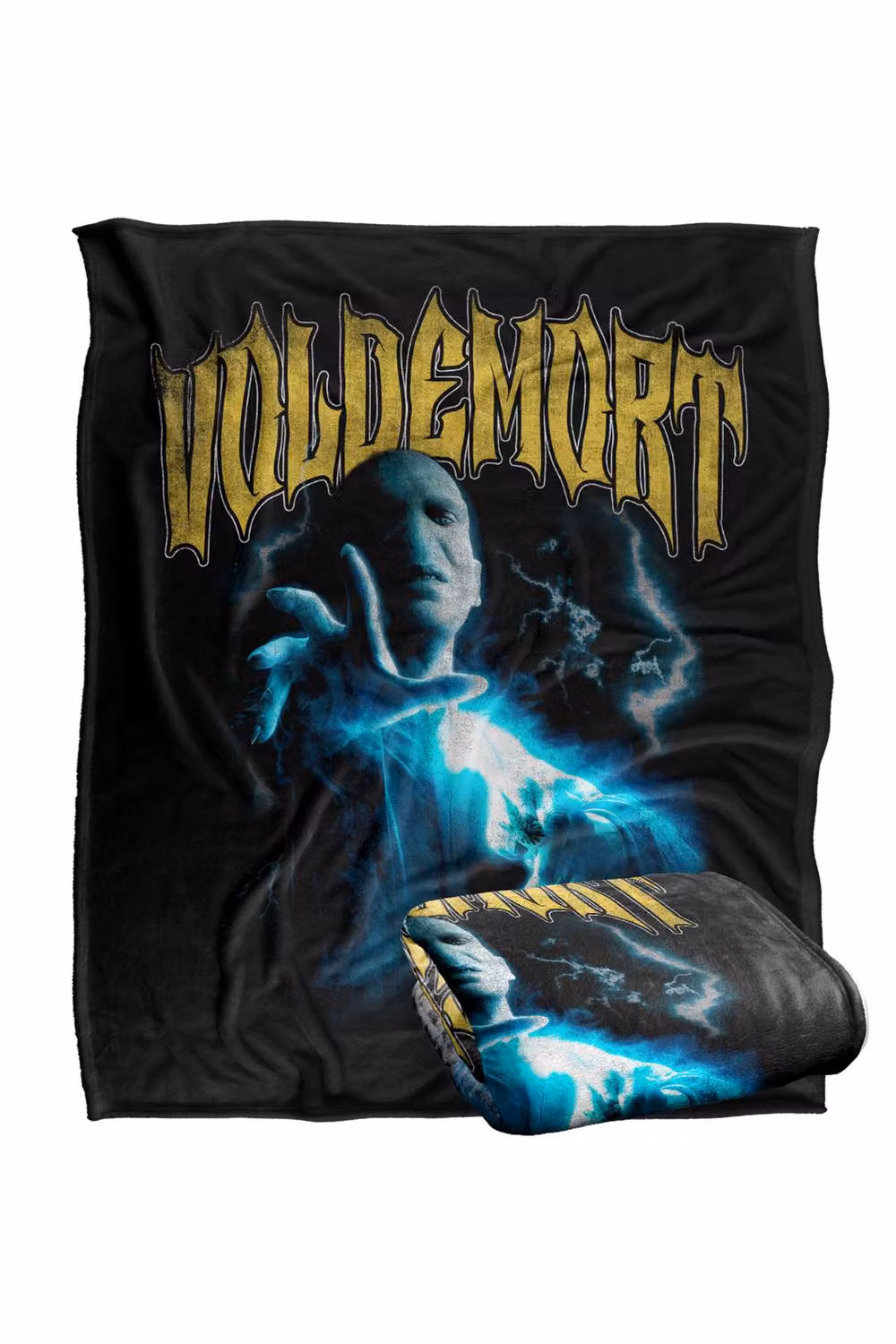 Warner Bros. Harry Potter Voldemort Lightning Silky Touch Super Soft Fleece Throw Blanket, Multicolour, W: 91.44 cm x D: 91.44 cm x H: 147 cm – 7