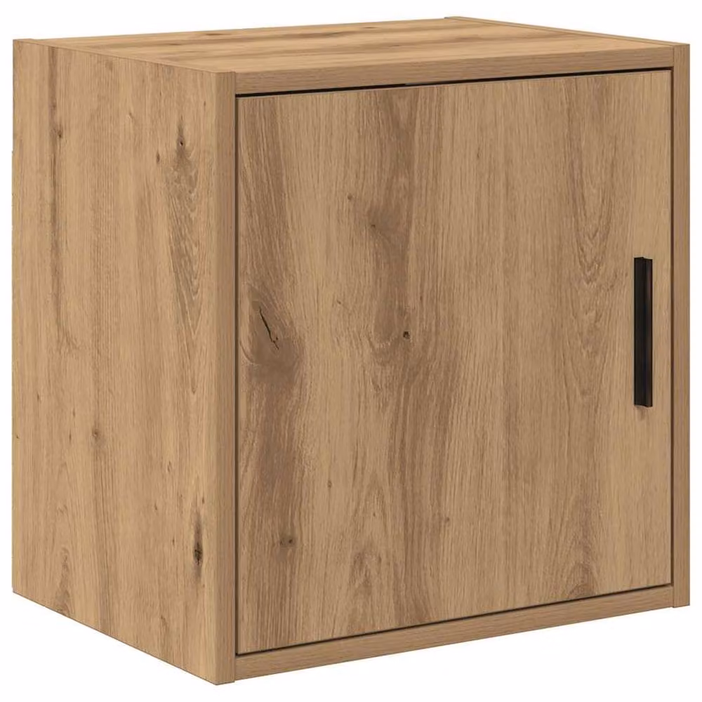 Berkfield Home Set of 2 Wall Mounted Garage Cabinets in Artisan Oak Brown Engineered Wood – 2