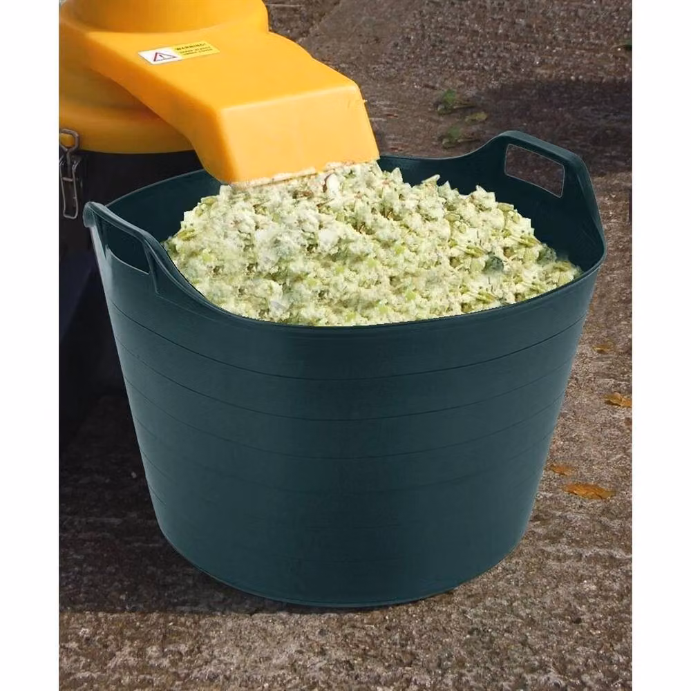 SPETLEK 75L Flexi Tub Plastic Planter in Dark Green with Handles – 4