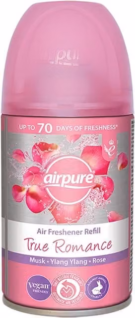 Airpure Air Freshener Refill Tin in True Romance Pink