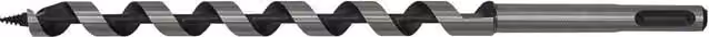 Loops SDS Plus Auger Wood Drill Bit, Silver and Multicolour, Diameter: 12 mm, Length: 235 mm – 1