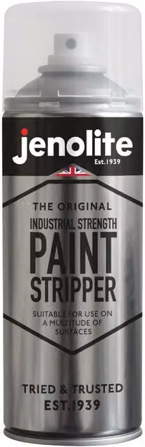 Jenolite Industrial Strength Paint Stripper Spray in Silver
