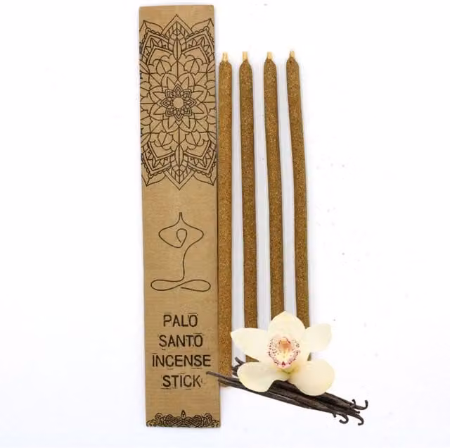KDMD Vanilla Palo Santo Large Natural Incense Sticks in Brown for Relaxation and Meditation – 1