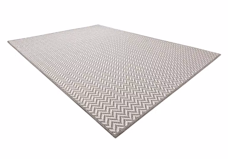 RugsX Sisal Rug in Yellow, Rectangular Flat Weave, W: 120 cm x D: 170 cm