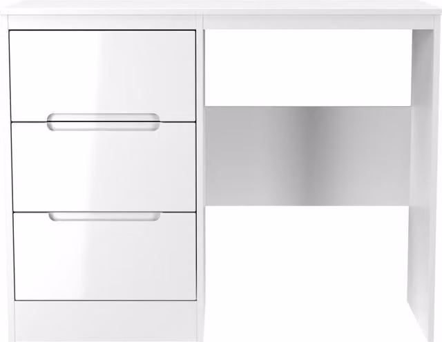 Ready Assembled 2 U Bristol 3 Drawer Vanity in White