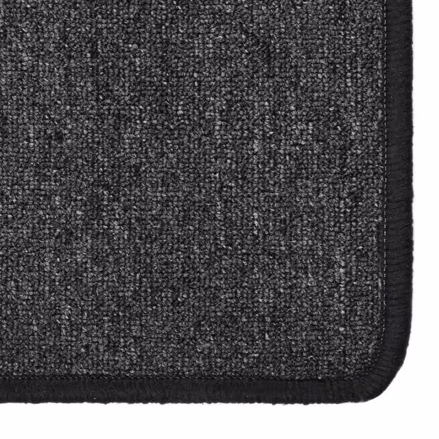 Berkfield Home Elegant Carpet Runner in Anthracite Grey, W: 50 cm x L: 200 cm – 1